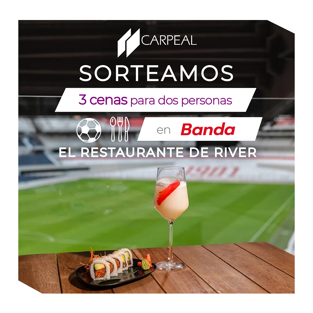 SORTEO Banda River Plate - CARPEAL