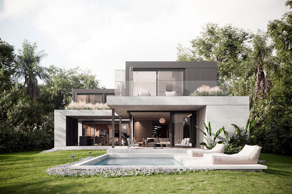 Casa GC - DIPA Arquitectos - CARPEAL Haus - Renders: TABARQ Casa GC - DIPA Arquitectos - CARPEAL Haus - Renders: TABARQ
