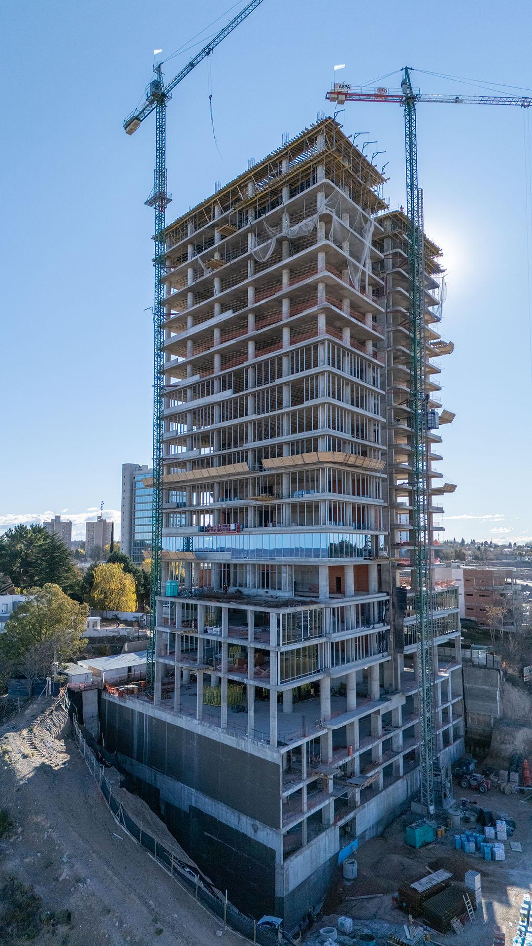 Torre AURA YPF Neuquén - ASPA Desarrollos - CARPEAL Building